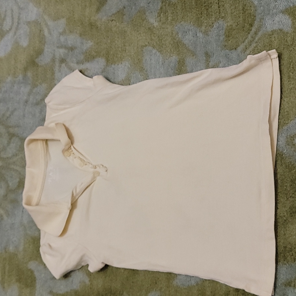 Girls Children's Place Yellow Polo-Size Medium 7/8